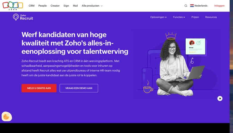 Zoho recruit