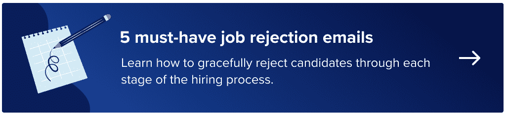 job rejection email templates pdf